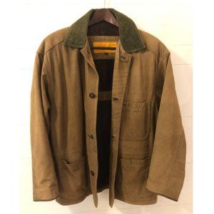 Vintage 1990s Timberland Weathergear Leather Jacket - Made in Italy - L